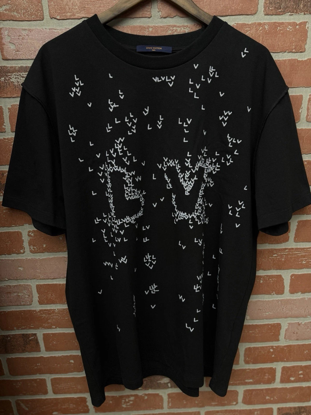 Louis Vuitton T-Shirt LV Tee Cotton Black