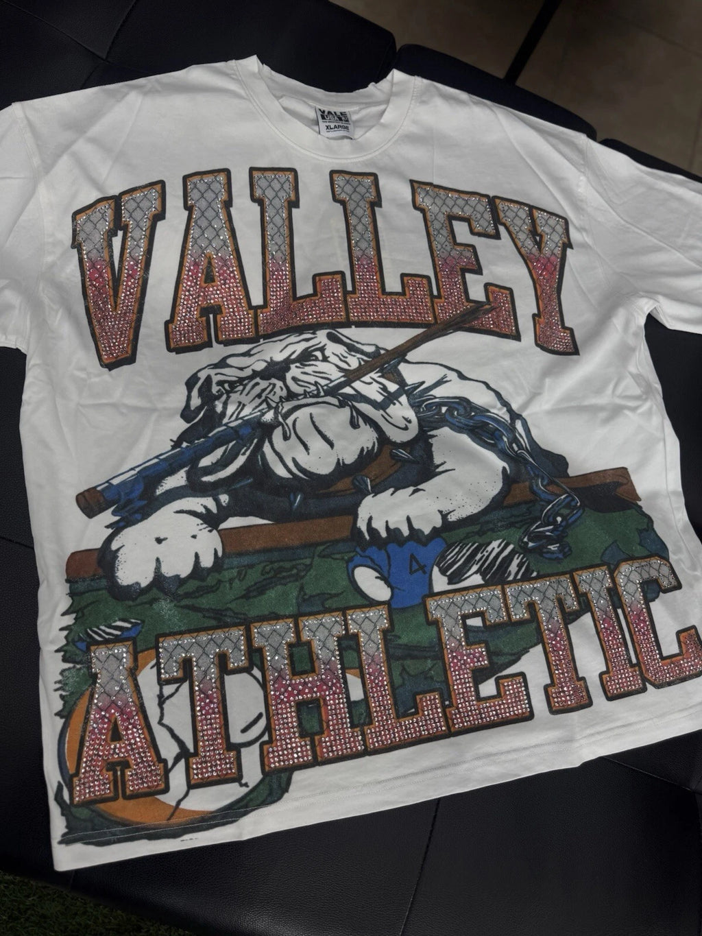 Vale Forever Bulldog Bling Tee