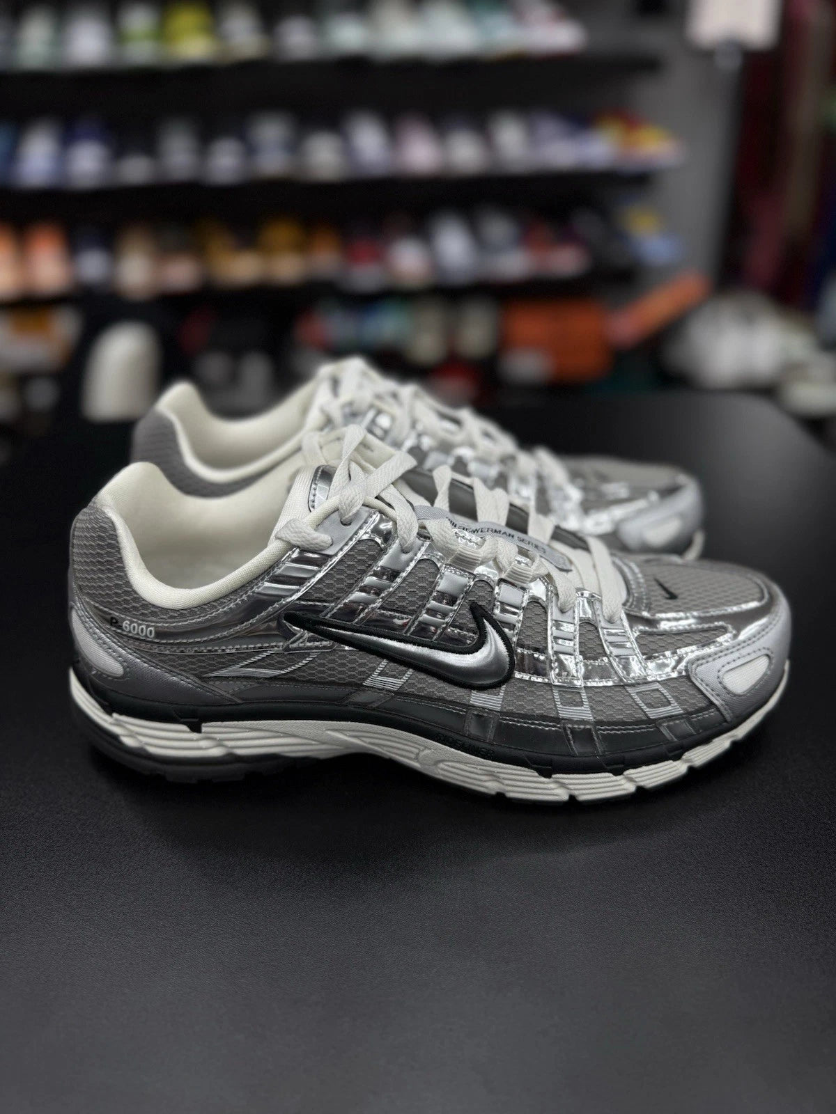 Nike P-6000 Metallic Silver