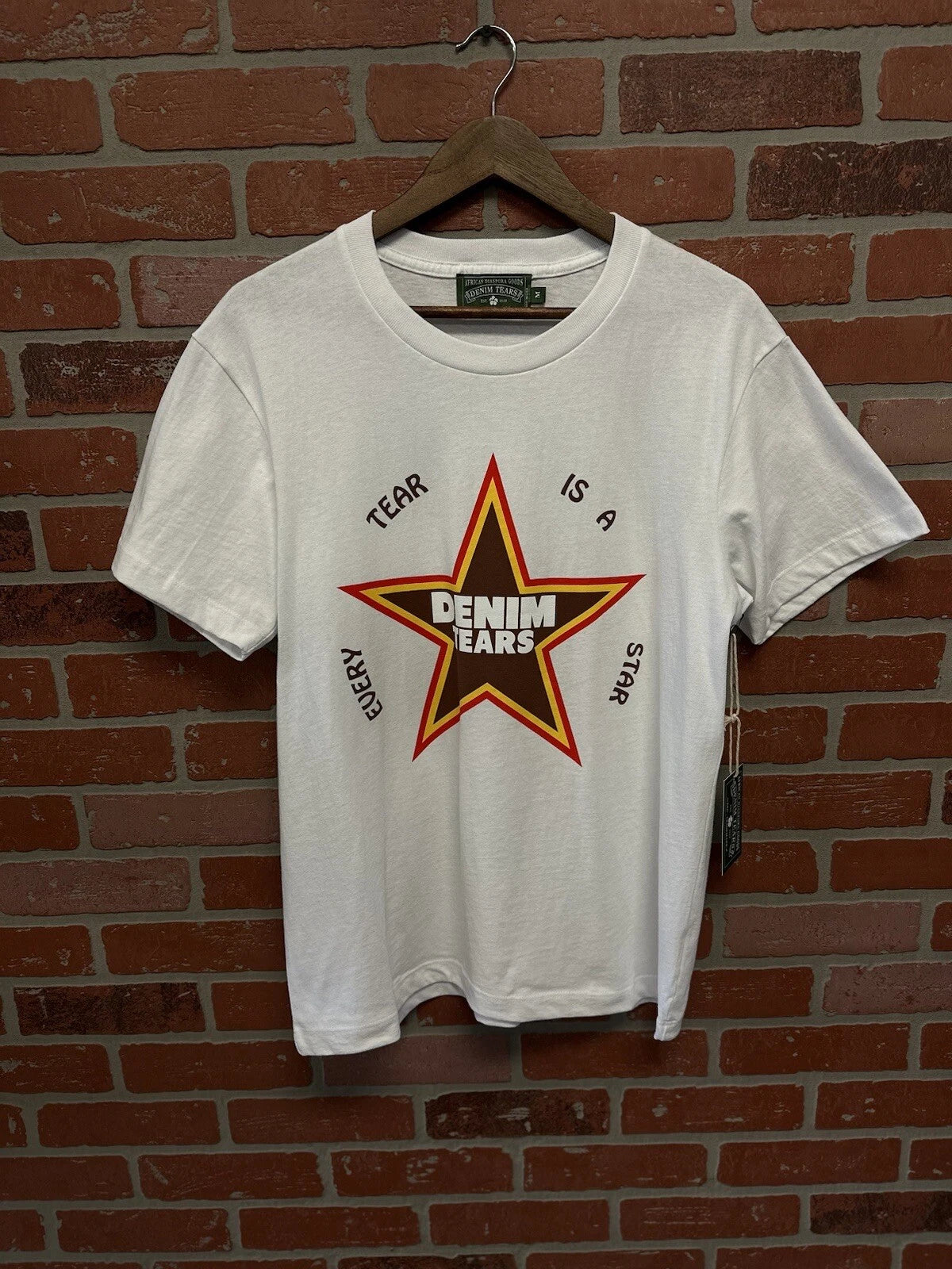 Size Small Denim Tears “Every Tear Is A Star” Tee
