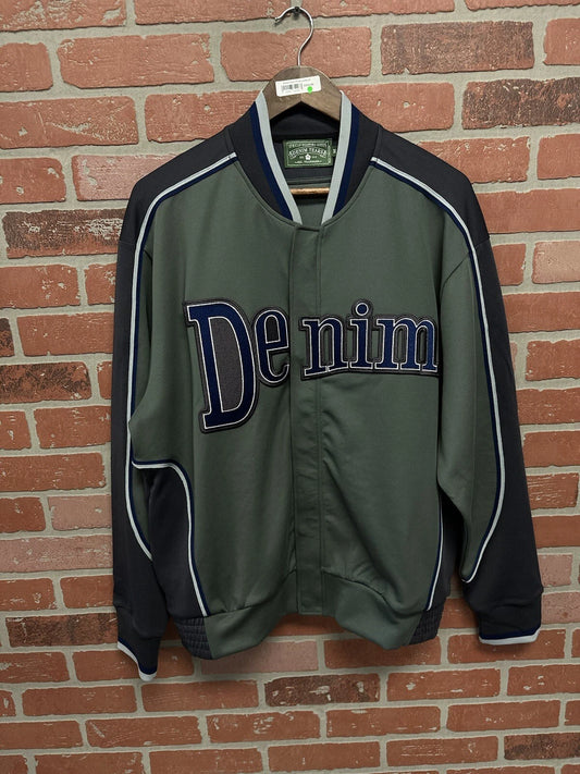 Denim Tears Track Jacket Grey White