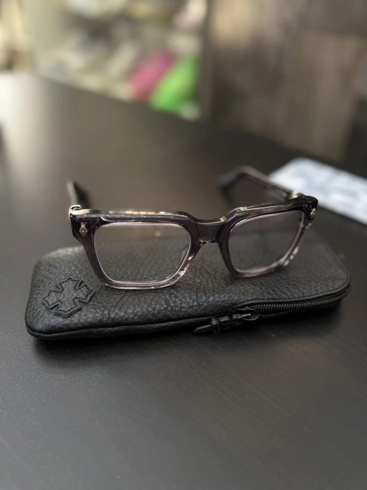 Chrome Hearts Clear Glasses