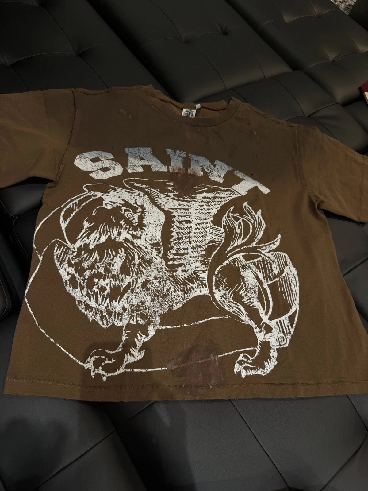 Saint Vanity T-shirt Brown