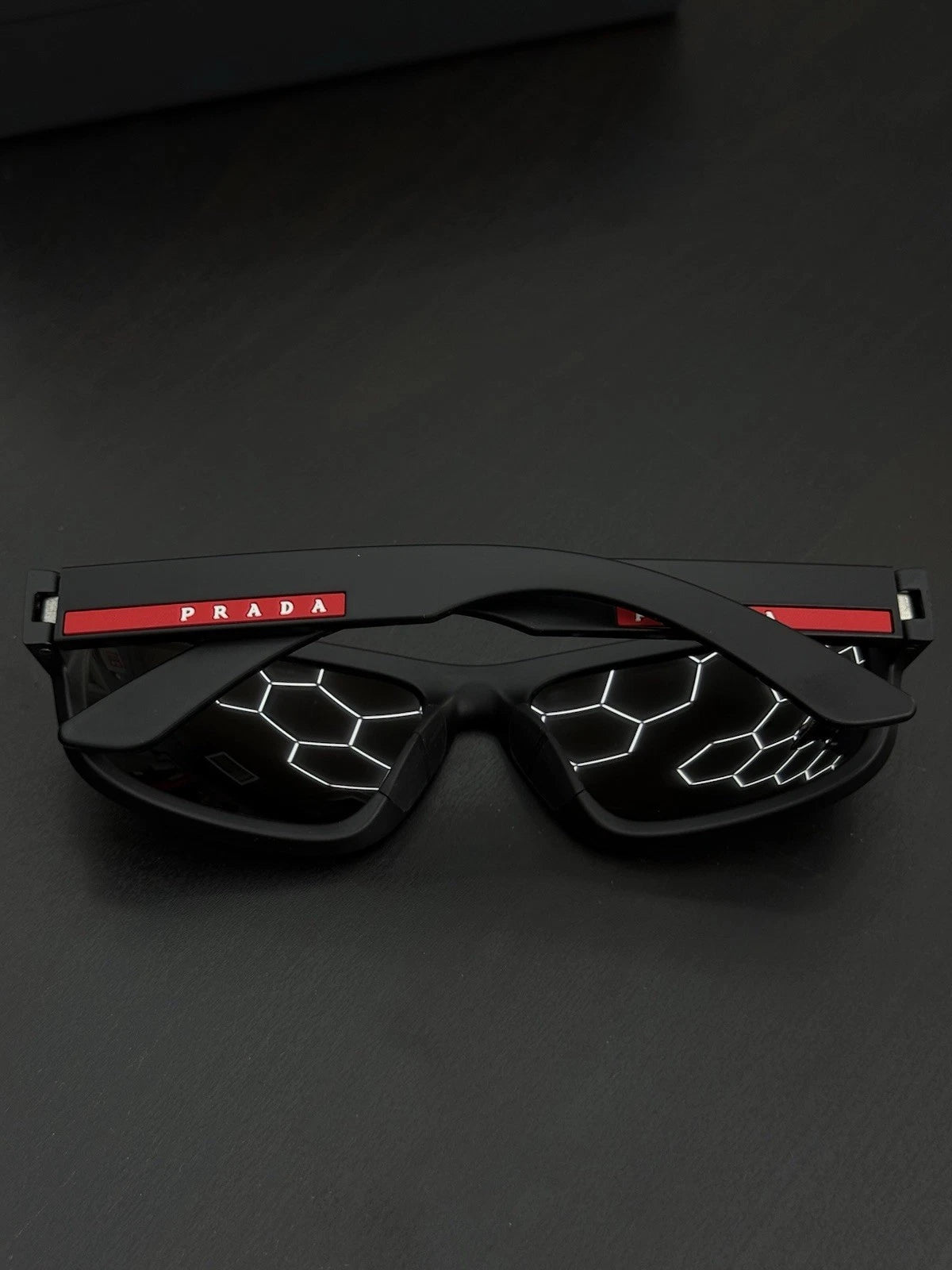 Prada Sunglasses Matt Black Men’s Glasses