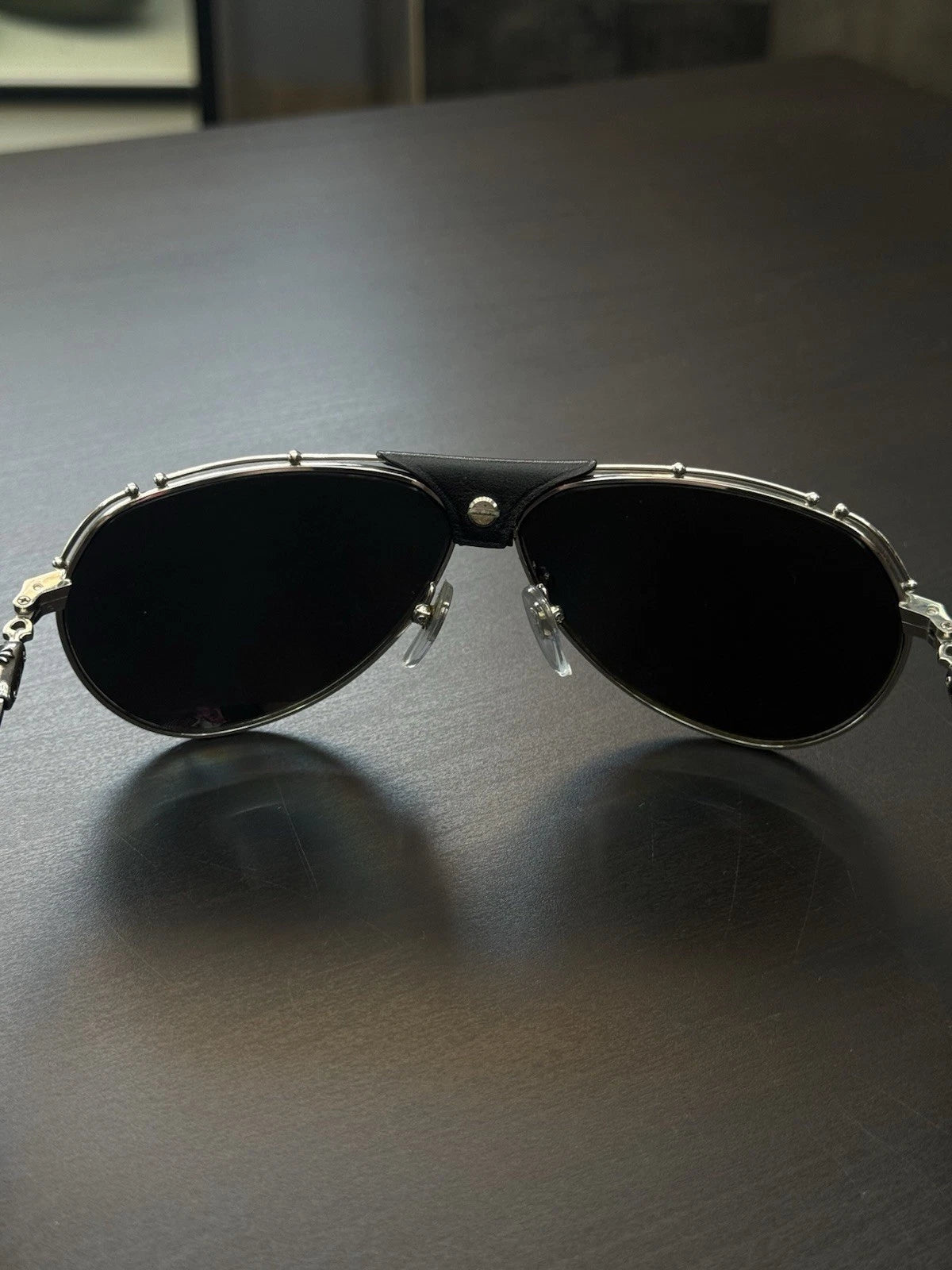 Chrome Hearts Sunglasses Leather Strap
