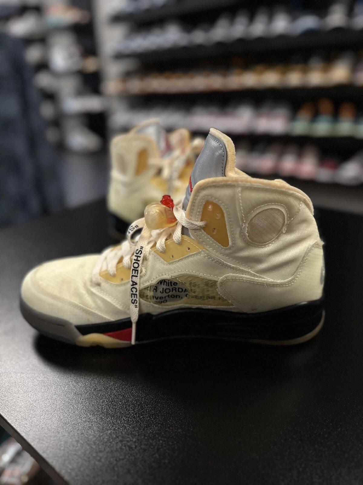 Air Jordan 5 Retro SP X Off-White Sail