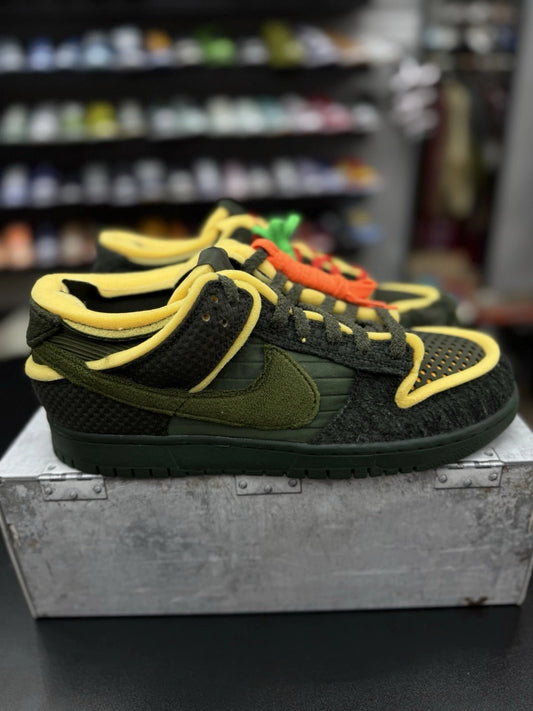 Nike CPFM Cactus Plant Dunk Low Swamp Sponge Sequoia Black