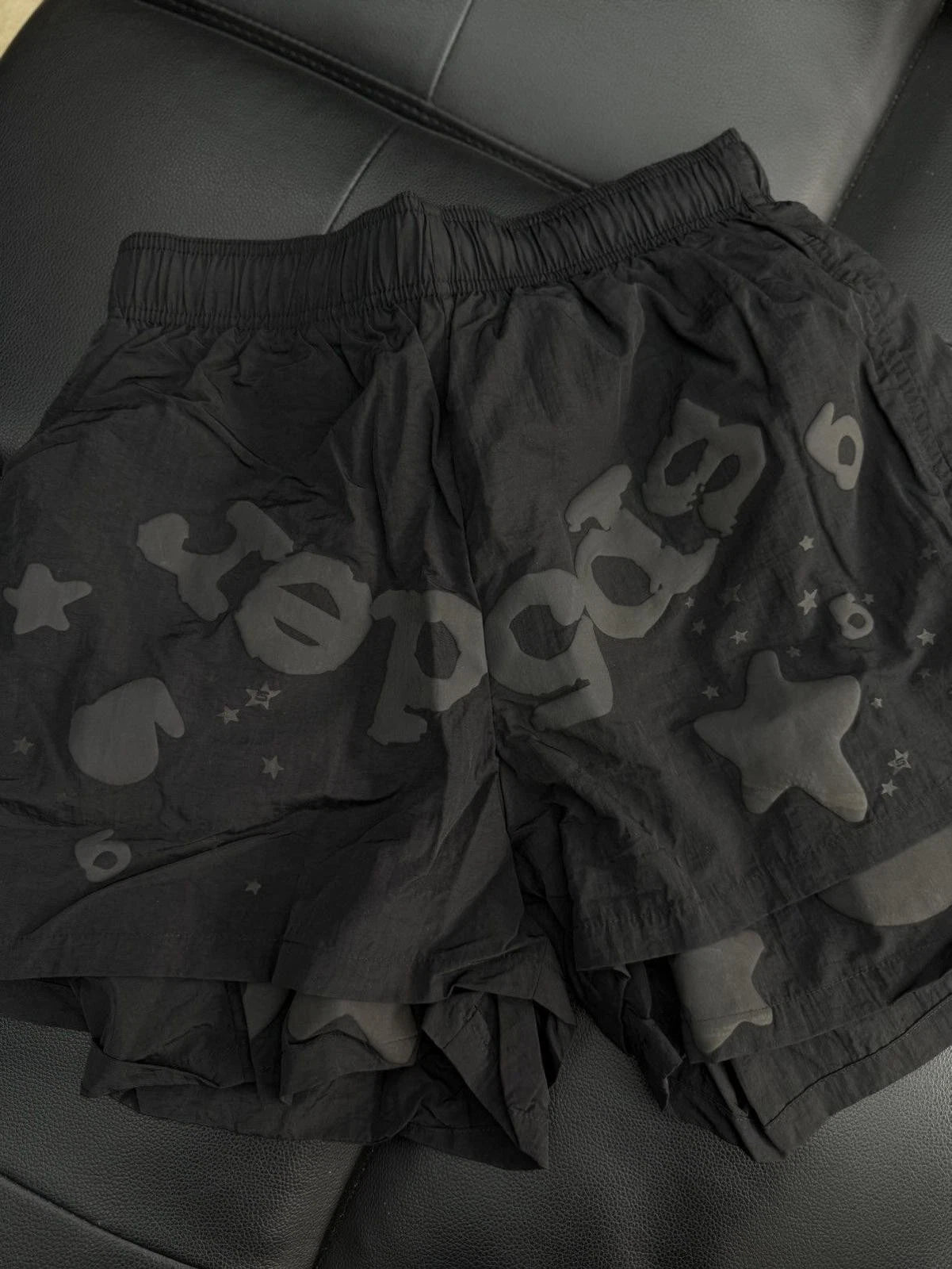 Sp5der Double Layer Star Shorts