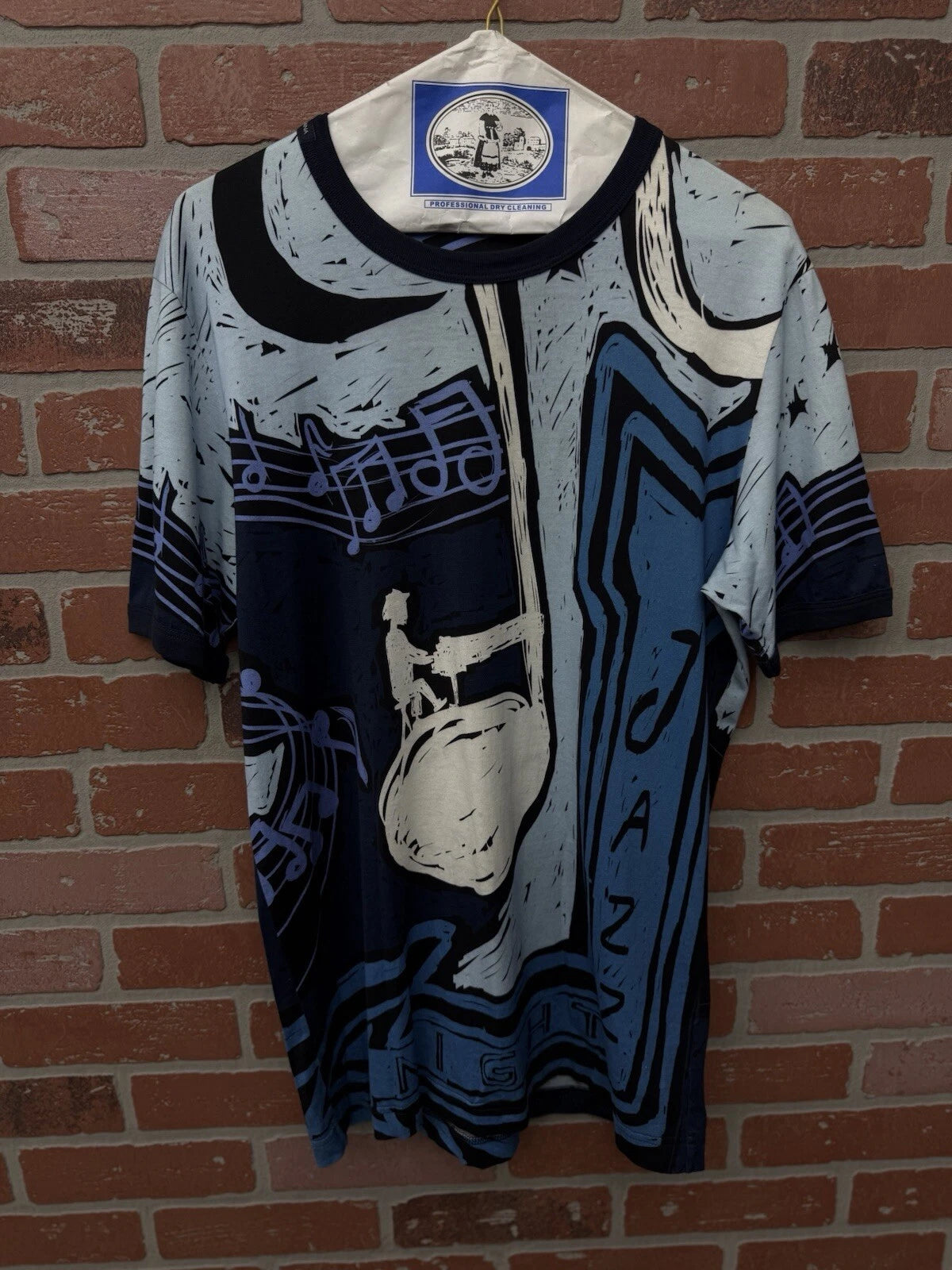 DOLCE & GABBANA Men's T-Shirt Jazz Night Music