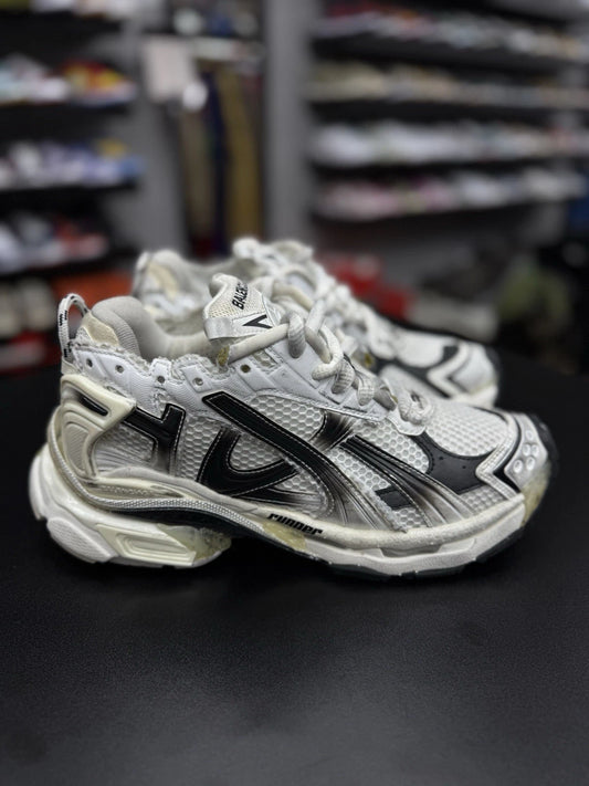 Balenciaga Runner Sneaker Black White