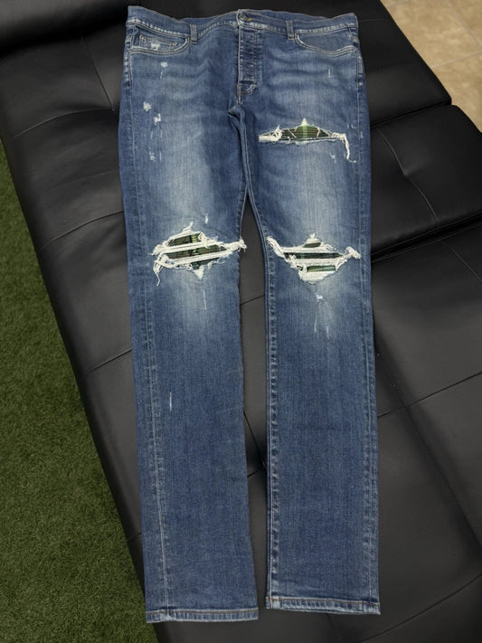 Amiri MX1 Jeans Blue Green