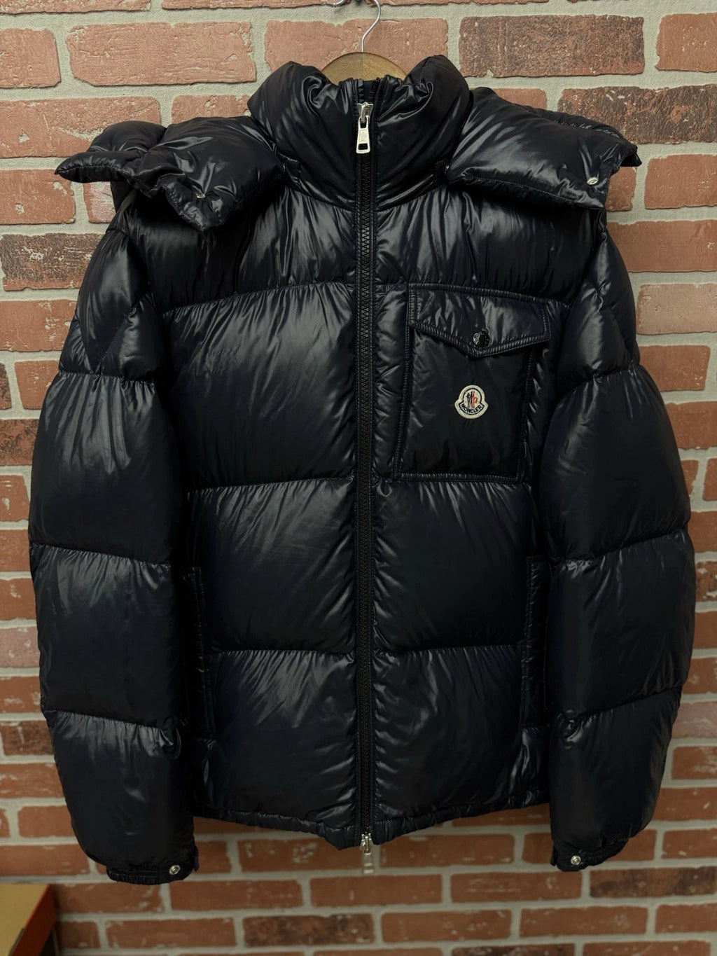 Men's Moncler Puffer Jacket Blue