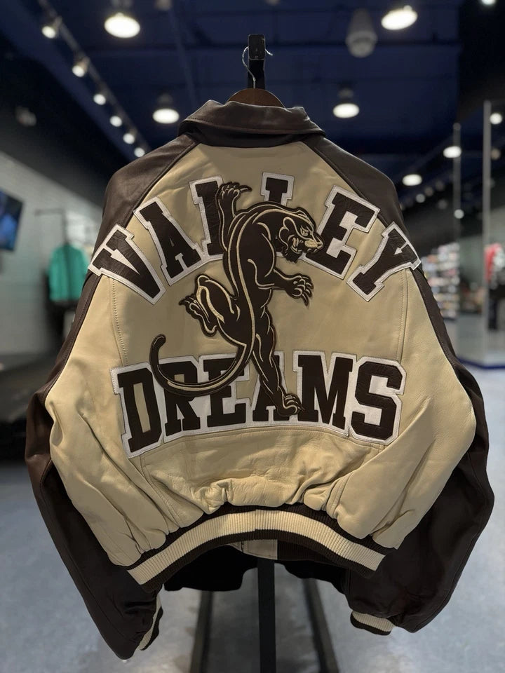 ValeLives Valley Leather Jacket Brown