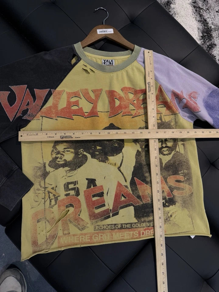 Vale Forever Multicolored Long Sleeve Tee Black