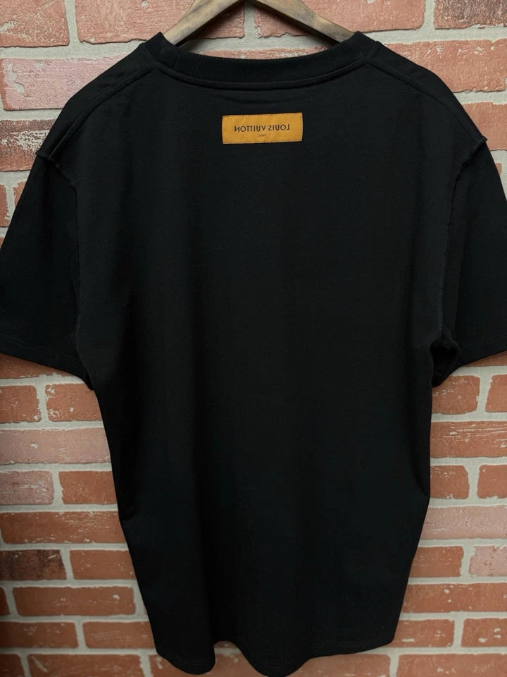 Louis Vuitton T-Shirt LV Tee Cotton Black