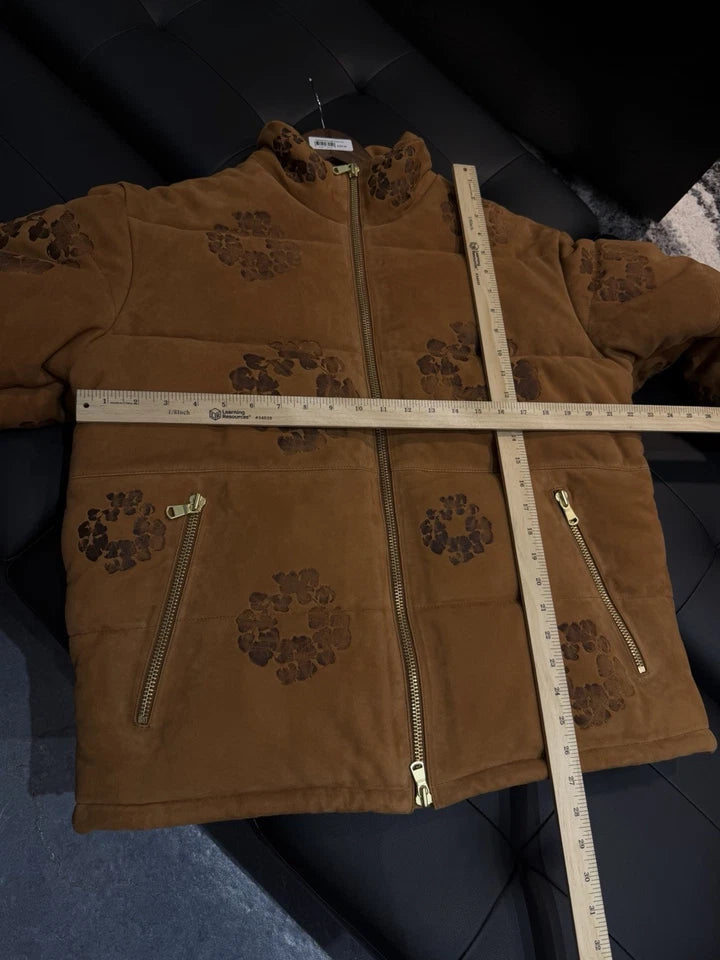 Denim Tears Brown Logo Jacket