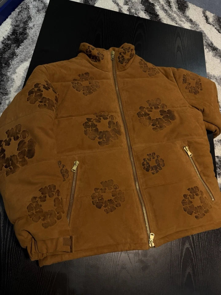 Denim Tears Brown Logo Jacket