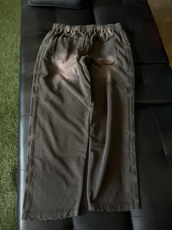 Vale lives Valley Track Distressed Drawstring Sweatpants