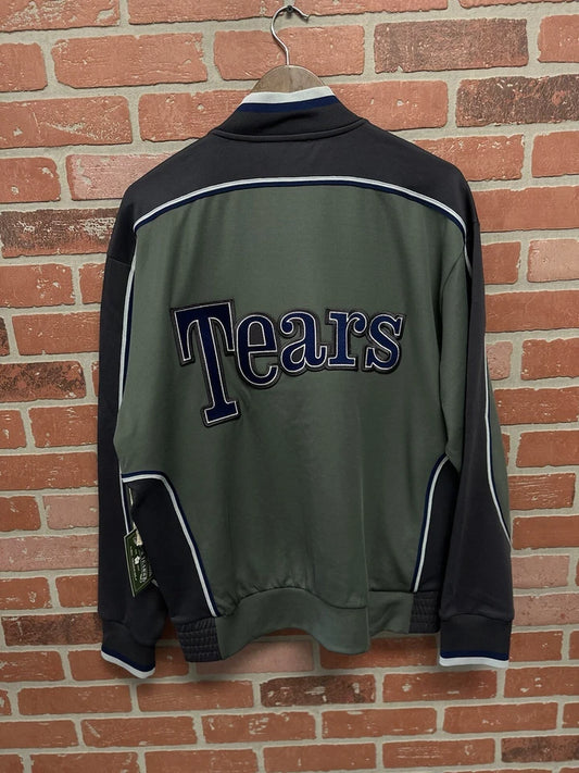 Denim Tears Track Jacket Grey White