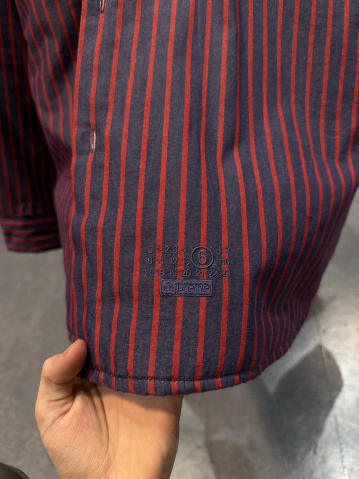Supreme Maison Margiela Padded Shirt Stripe