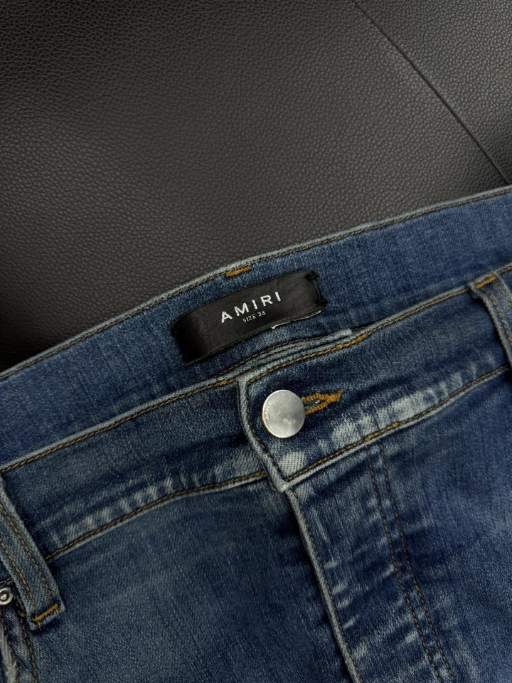 Amiri MX1 Jeans Blue Green