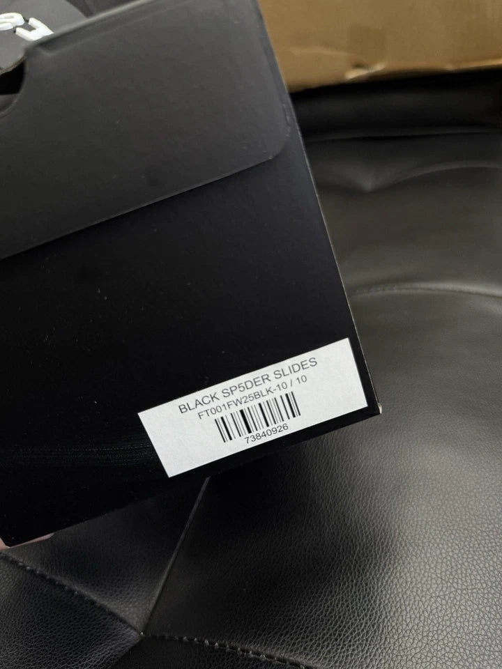 Sp5der Slides Black