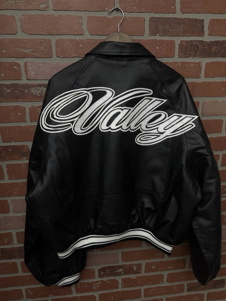 Valley Leather Jacket Black Rare