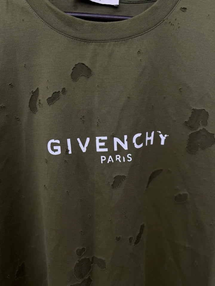 Givenchy Paris Destroyed T-shirt