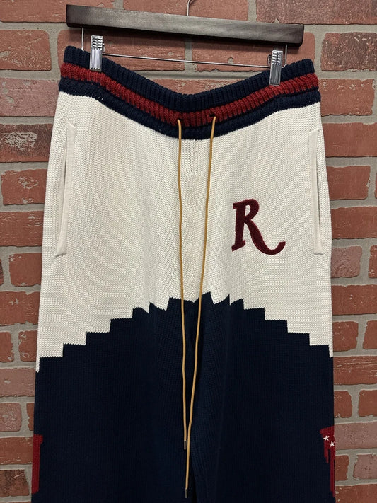 Rhude Sweatpants Croix Knit Pants