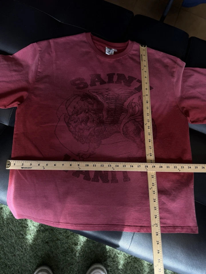 Saint Vanity T-shirt Red Logo