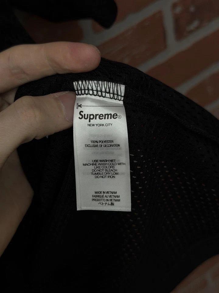 Supreme Bones Jersey Black White T-Shirt