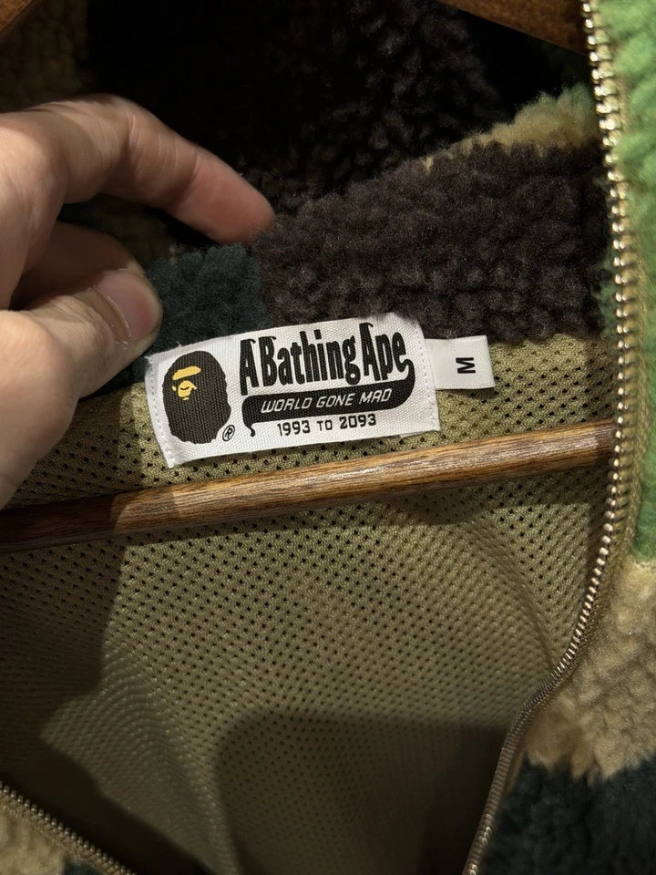 Bape Camo Shark Full Zip Hoodie