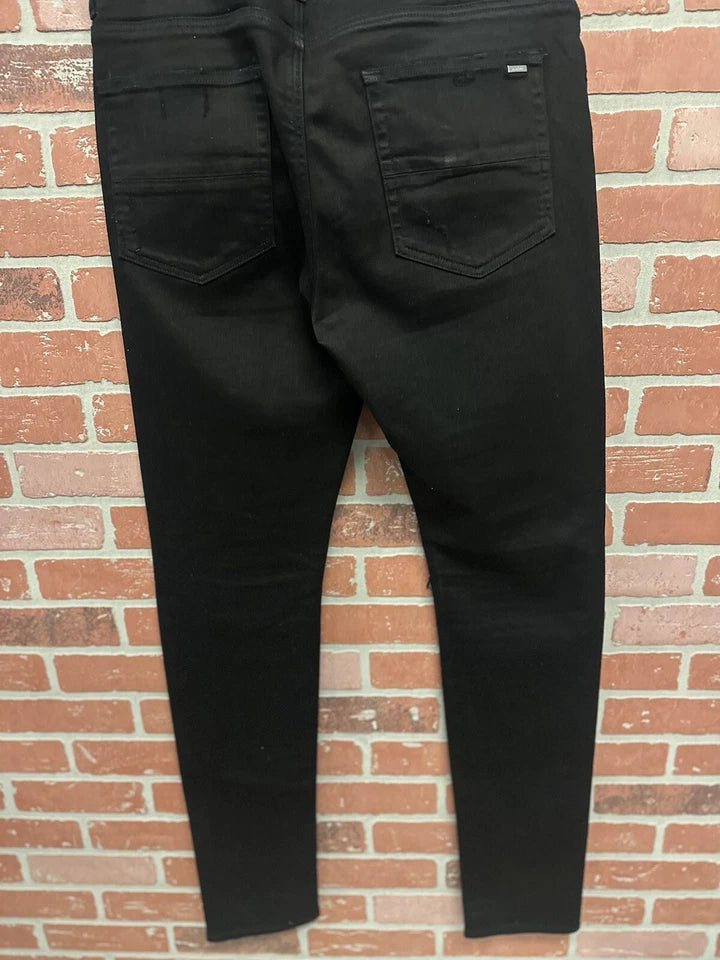 Amiri MX1 Patch Jeans Black patch