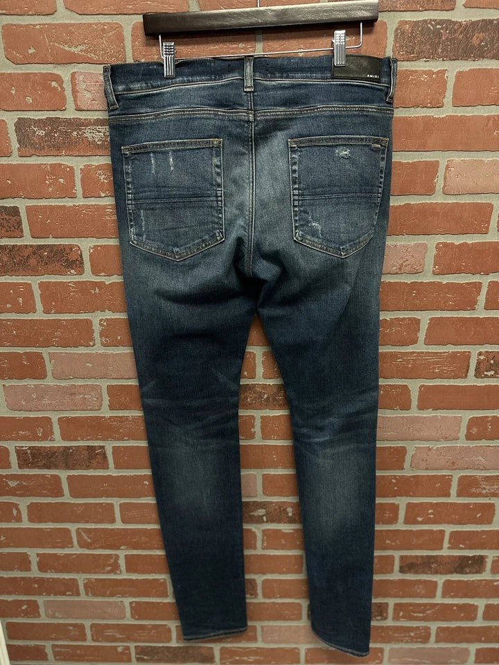 Amiri MX1 Patch Jeans Red Patch