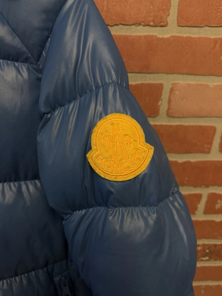 Moncler Suginami Giubbotti Blue Green