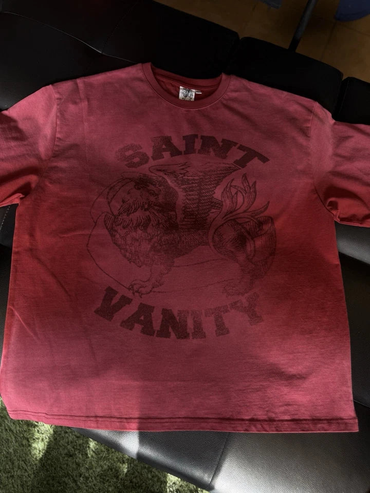 Saint Vanity T-shirt Red Logo