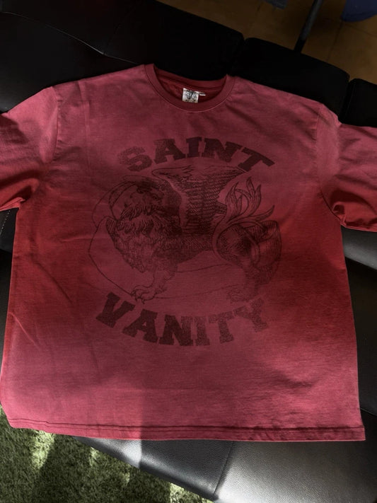 Saint Vanity T-shirt Red Logo