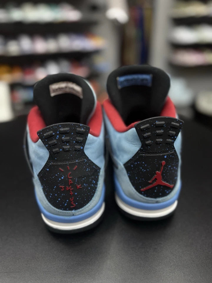 Air Jordan 4 Retro Travis Scott Cactus Jack Blue