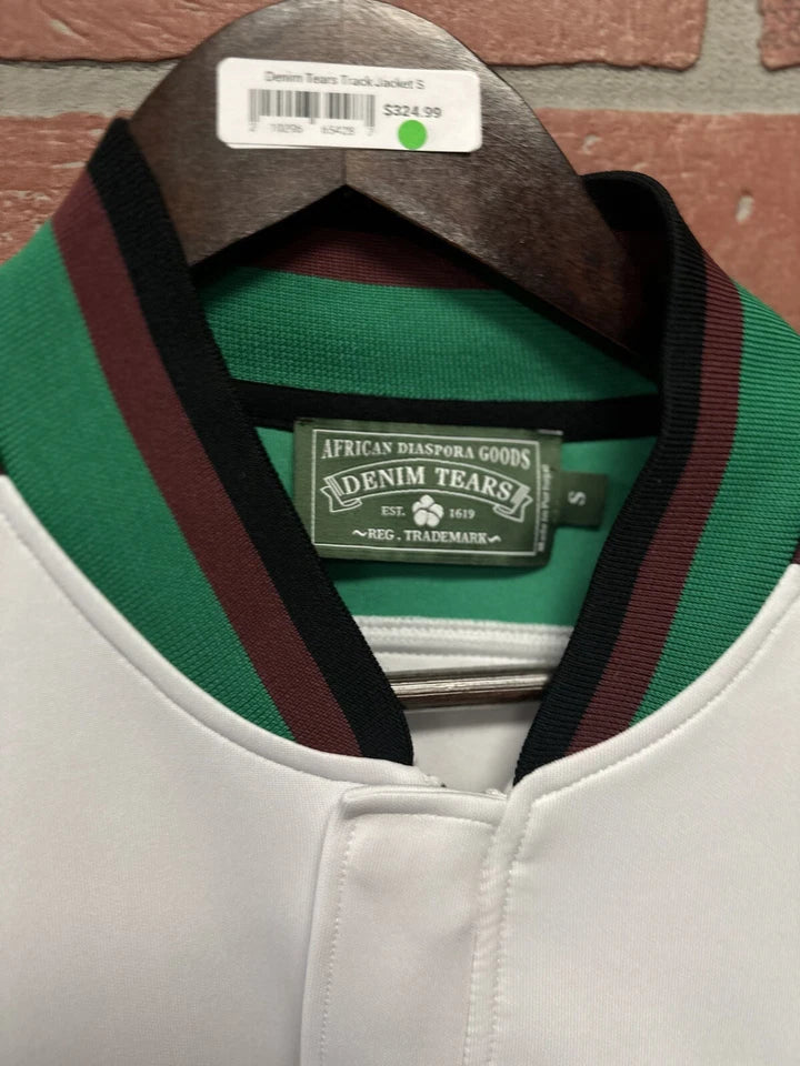 Denim Tears Track Jacket Geen White