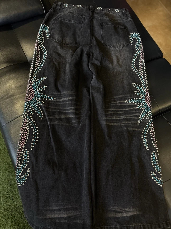 Vale Forever Crystal Black Jeans