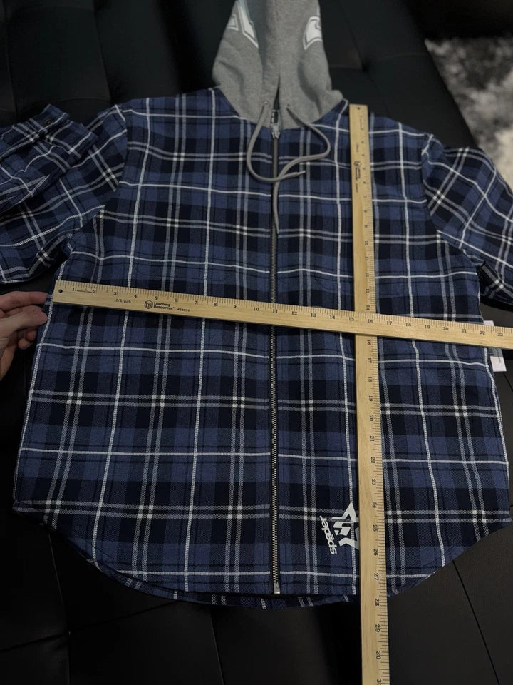 Sp5der Worldwide 5 Blue/Black Flannel